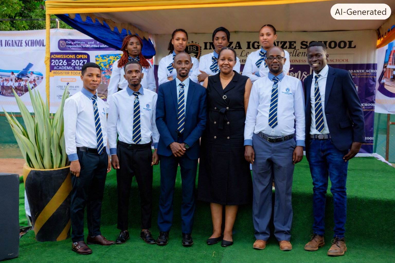 Students at Ineza Iganze School